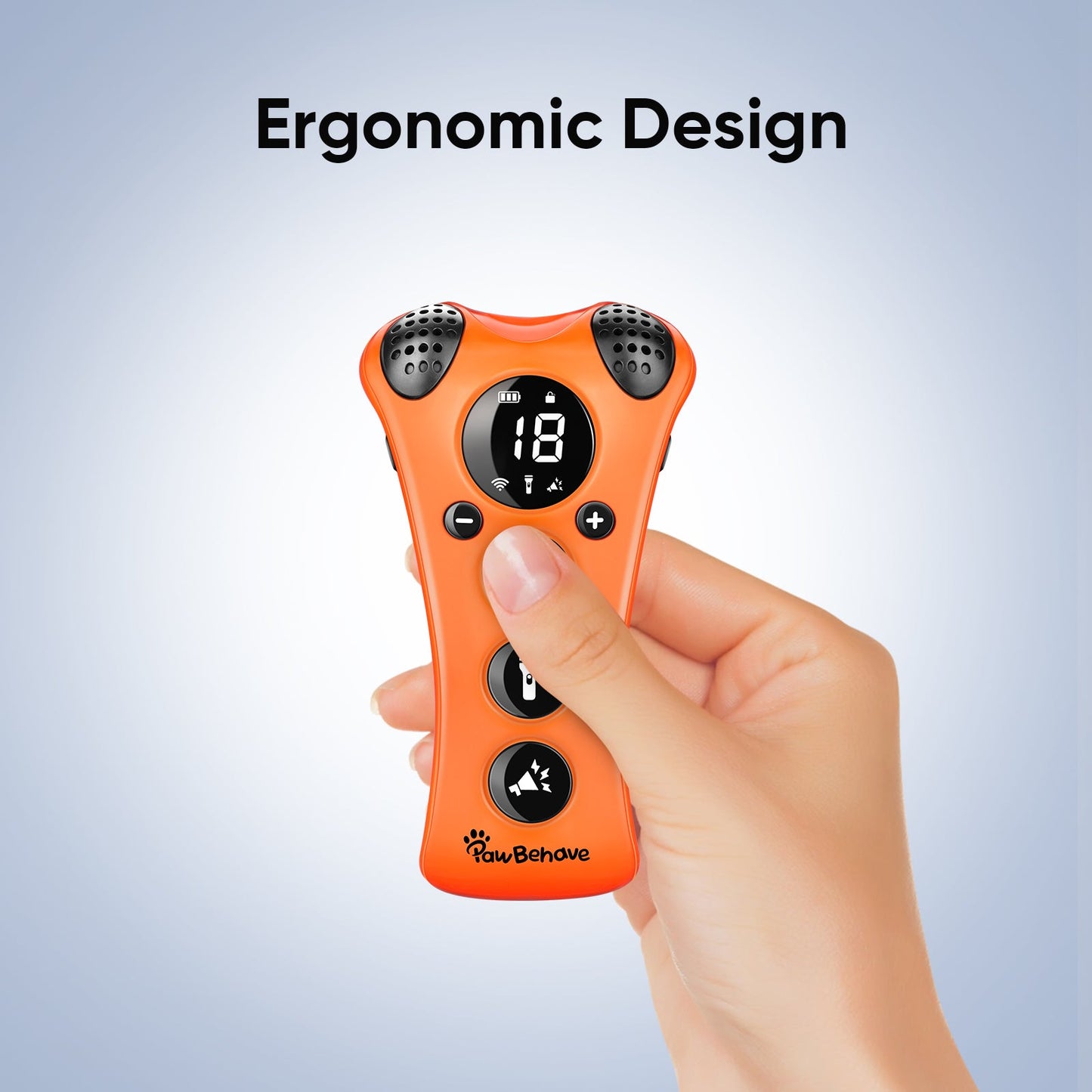 PawBehave Adjustable Ultrasonic Dog Trainer โ World's First Variable Frequency Pet Behavior Corrector