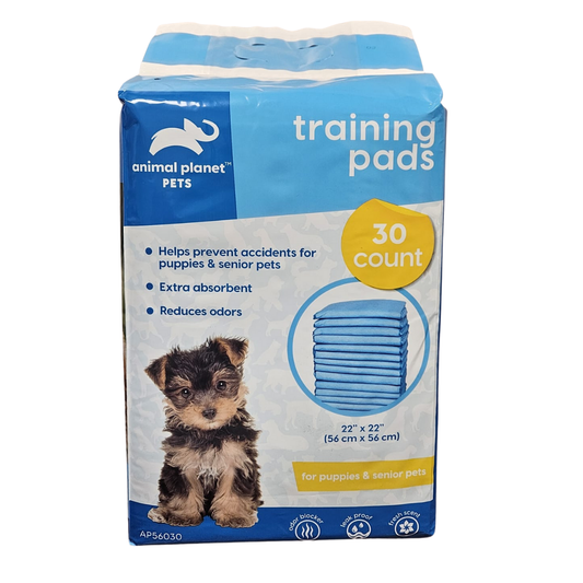 Animal Planet Pets Puppy Training Pads 22x22 (30 count)
